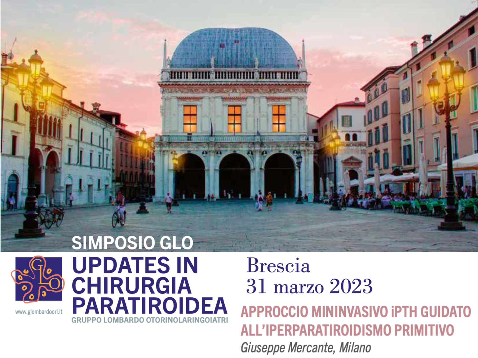 Simposio GLO 2023 Chirurgia paratiroidea Giuseppe Mercante